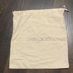 Jimmy Choo duster bag no stains no tears in excellent condition size 14x12